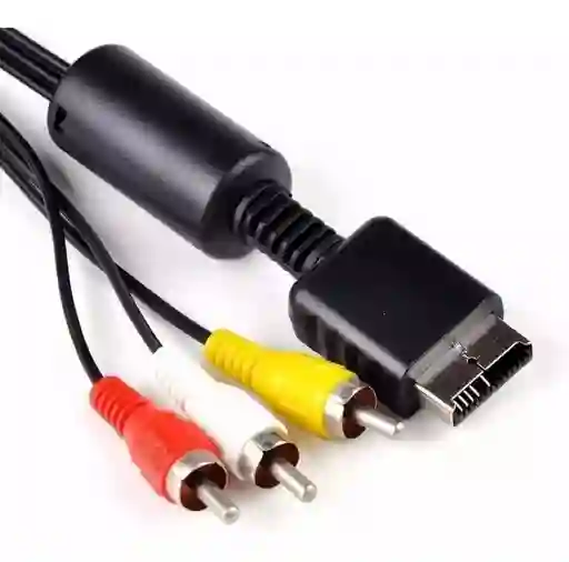 Cable De Audio Y Vídeo Para Play Station 2y3 Compatible