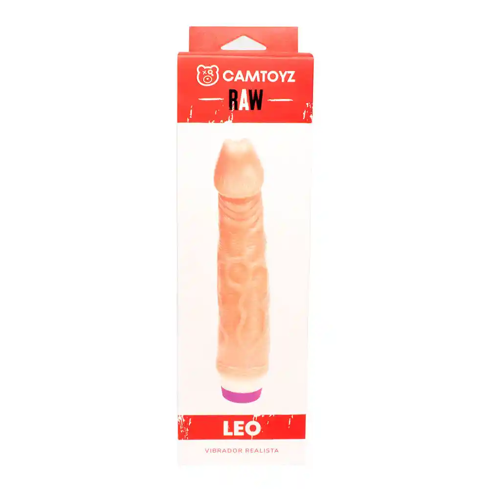 Vibrador Realista Leo 22 Cm