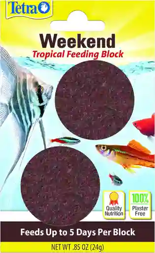 Alimento Tetra Fin De Semana 24g Tetra Color Tetrawekend Peces