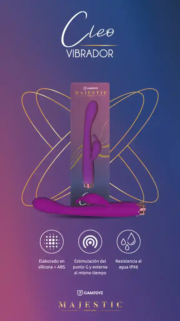 Vibrador Majestic Cleo