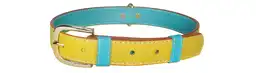 Totem Collar De Lujo Vegano Amarillo Jugueton Talla L