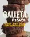 Galleta Helado Brownie Stracciatella - Saludable, Vegan, Libre De Azúcar Libre De Gluten