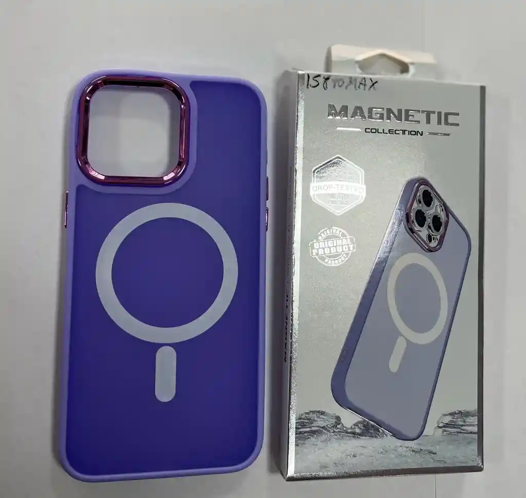 Space Magnetic Borde Color Iphone 15 Pro Max