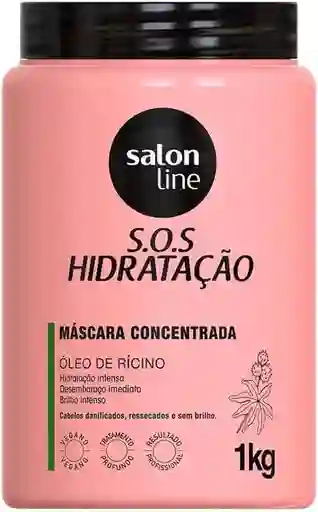 Salon Line Máscara Capilar S.o.s Hidratacion Turbinada 1 Kg