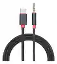 Cable De Audio Tipo C Macho A 3,5 Mm Trrs Macho A Usb-c A