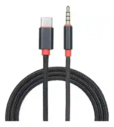 Cable De Audio Tipo C Macho A 3,5 Mm Trrs Macho A Usb-c A