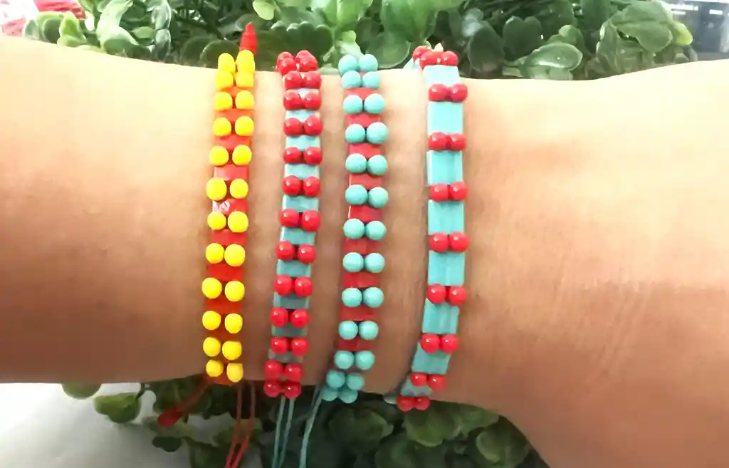 Pulsera Cuadro Turquesa