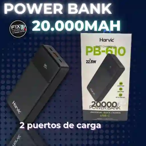 Power Bank 20.000mah Harvic