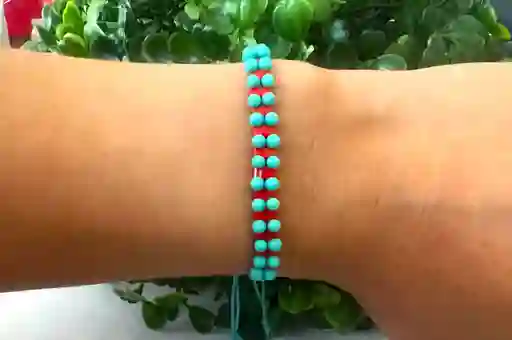 Pulsera Gotas Turquesa