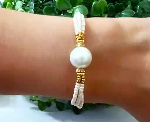 Pulsera Perla Grande