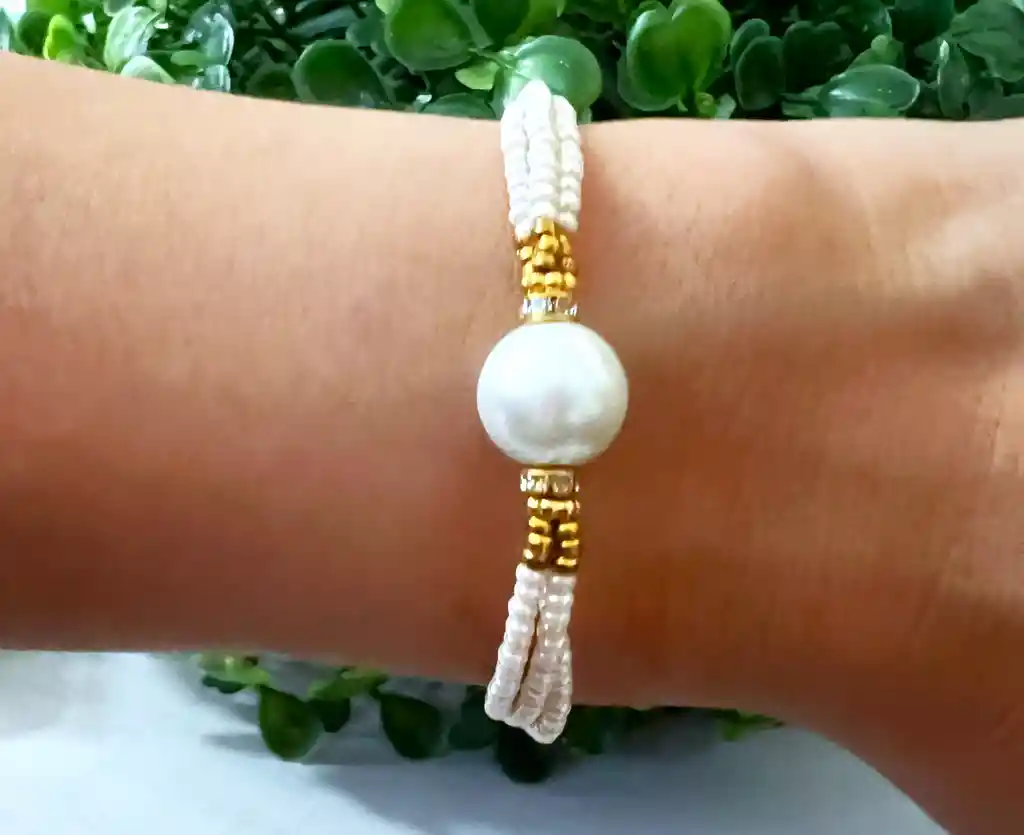 Pulsera Perla Grande