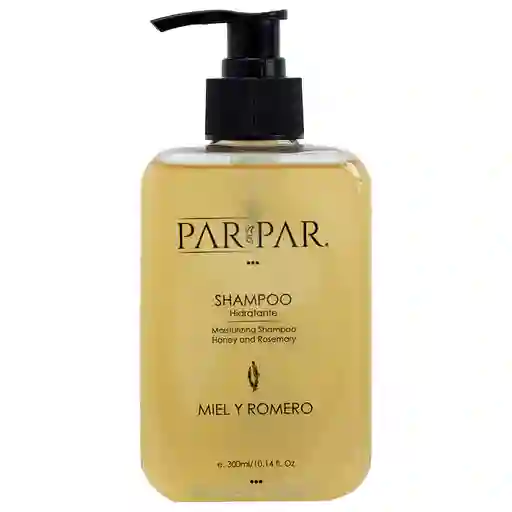 Shampoo Líquido Miel- Parpar (miel Y Romero Hidratante)