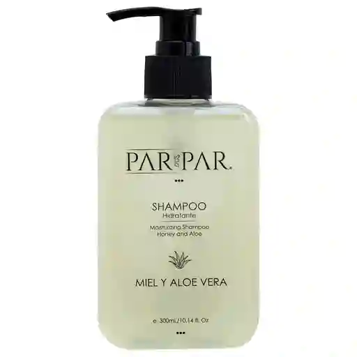 Shampoo Líquido Miel- Parpar (miel Y Aloe Vera Pelo Seco Tinturado Y Canas)