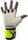 Guantes De Arquero Fútbol Sala Miyagi Star-mg30 Látex Aleman/ Amarillo Talla 11