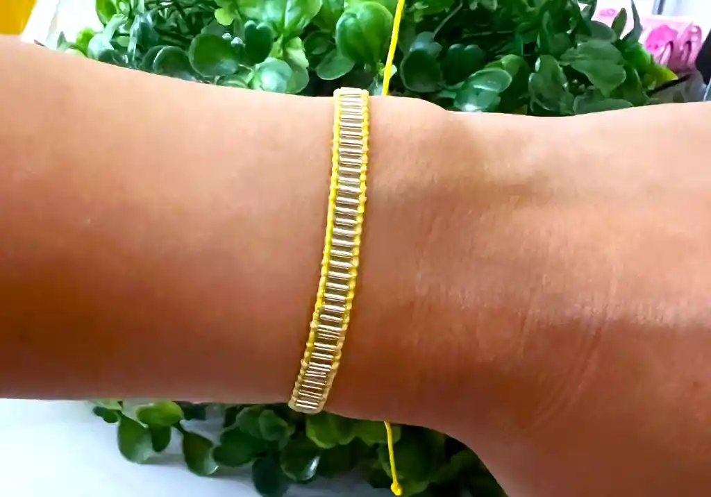 Pulsera Canutillo Amarilla