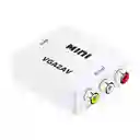 Adaptador Convertidor De Vga A Av Audio Video