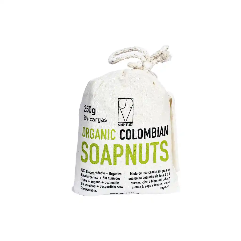 Soapnuts / Nueces De Jabón En Cáscara 100g