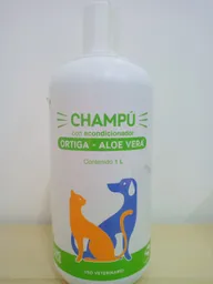 Canis And Felis Shampoo Ortiga Aloe Vera Uso Veterinario X 1 Litro