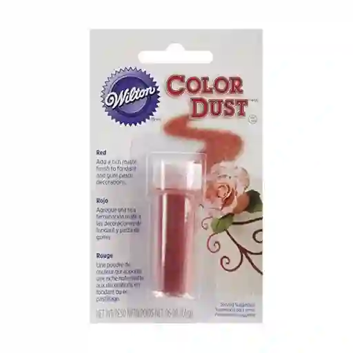 Color Dust Rojo 1.4g Wilton