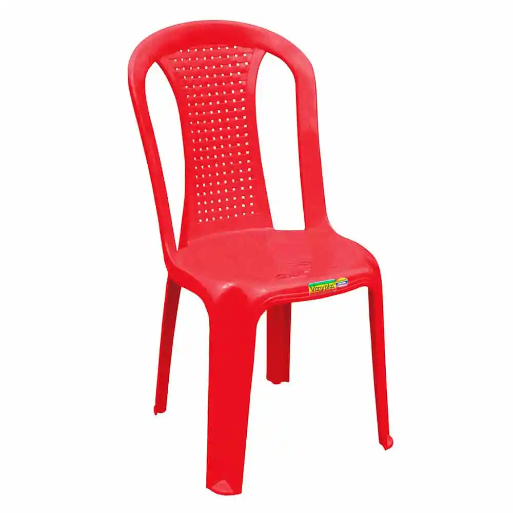 Silla Bambú Roja