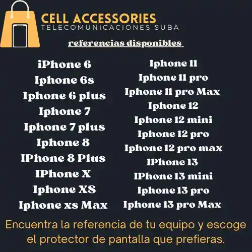 Vidrio Templado Completo Anti Espía Para Iphone