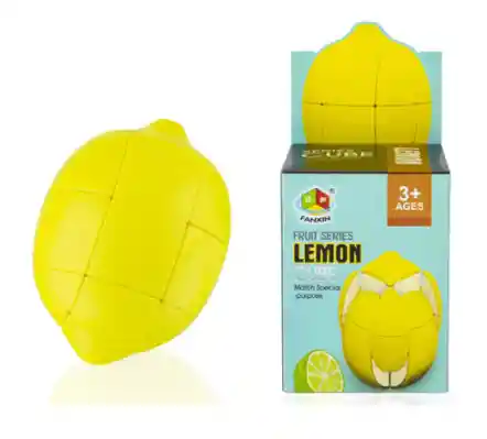 Cubo Rubik Mágico De Frutas Limón 3x3 Mirror Fanxin