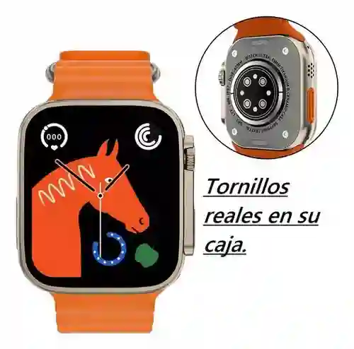 Smartwatch Ultra 8 Reloj Inteligente Nueva Generacion 2 Pares De Manillas