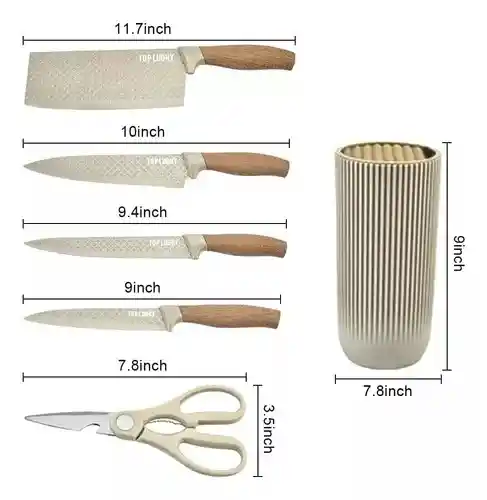 Juego De Cuchillos De Cocina, Juego De Cuchillos Profesional