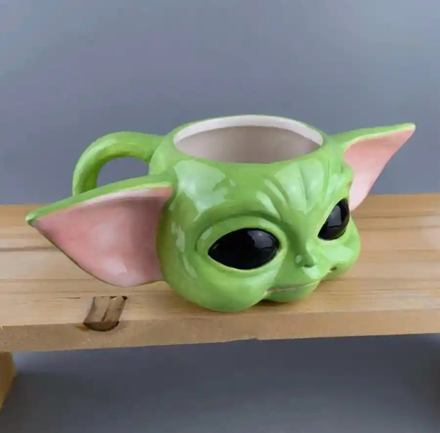 Mug Pocillo 3d Grogu The Mandalorian Star Wars