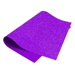 Foamy Escarchado 1/2 Medio Pliego Morado