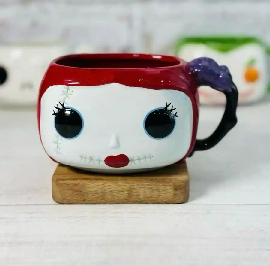 Mug Pocillo 3d Sally El Extraño Mundo De Jack