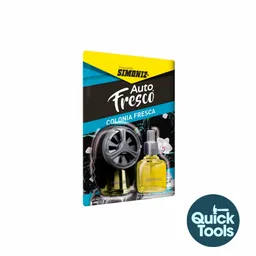 Ambientador Shick Air Tech + Repuesto Colonia Fr Simoniz 107016
