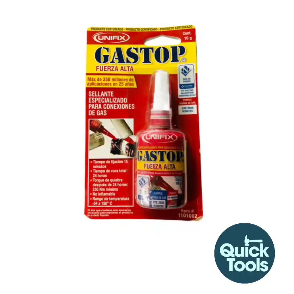 Gastop 10gr Fuerza Alta