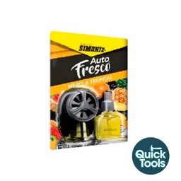 Ambientador Shick Air Tech + Repuesto Mezcla Trop Simoniz 107019