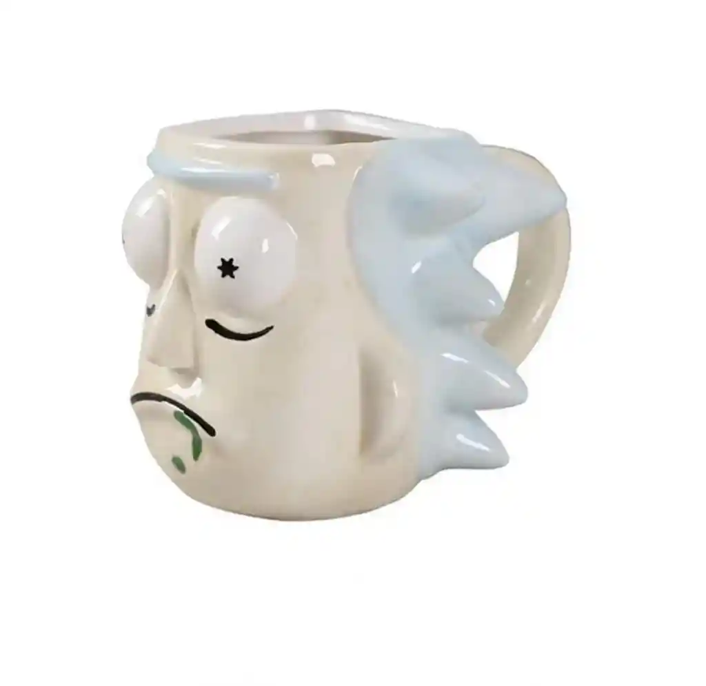 Mug Pocillo 3d Rick Y Morty