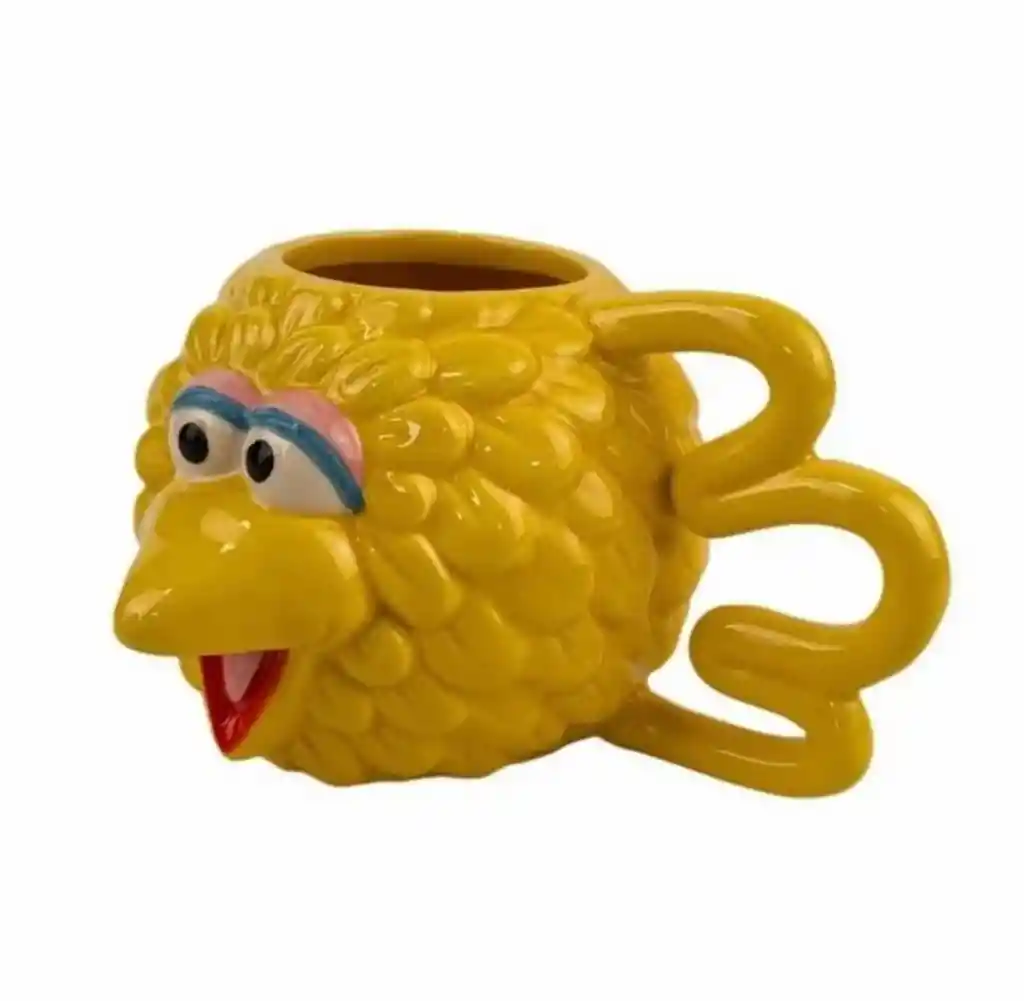 Mug Pocillo 3d Plaza Sésamo Gran Pájaro - Big Bird