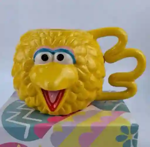 Mug Pocillo 3d Plaza Sésamo Gran Pájaro - Big Bird