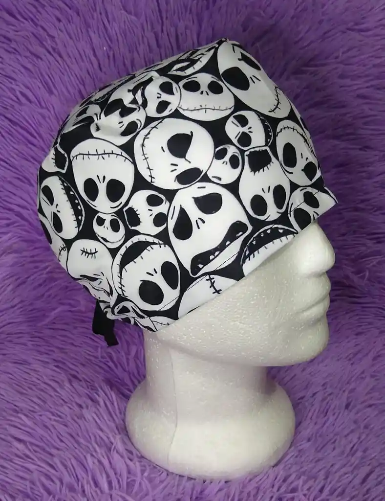 Gorro Quirurgico Jack Skellington