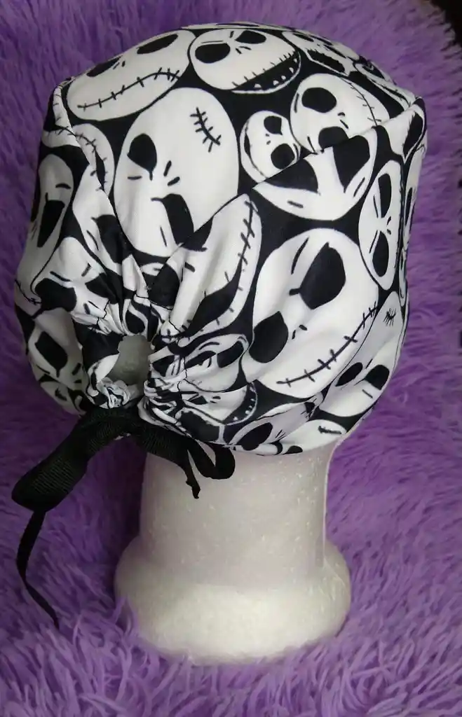 Gorro Quirurgico Jack Skellington