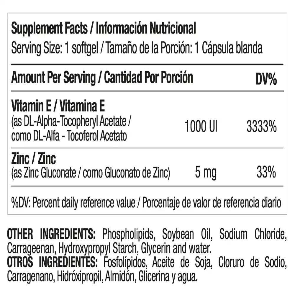 Vitamin e Medical Green Capsulas