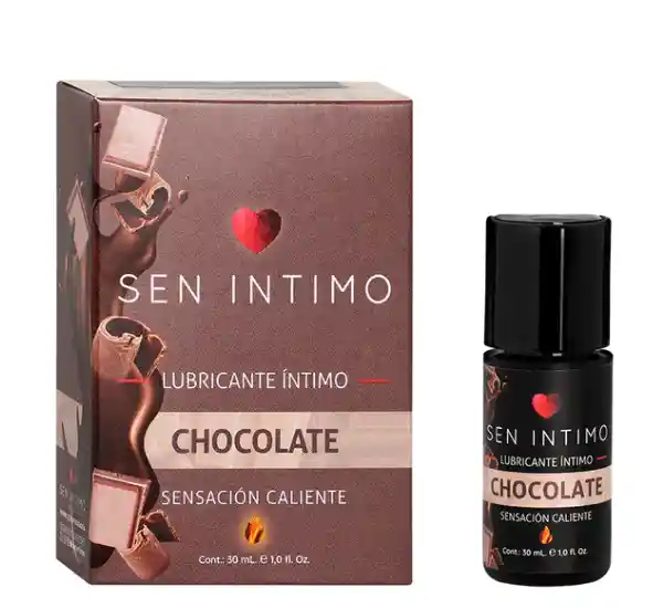 Lubricante Íntimo Chocolate Sensación Caliente X 30 Ml Sen Íntimo