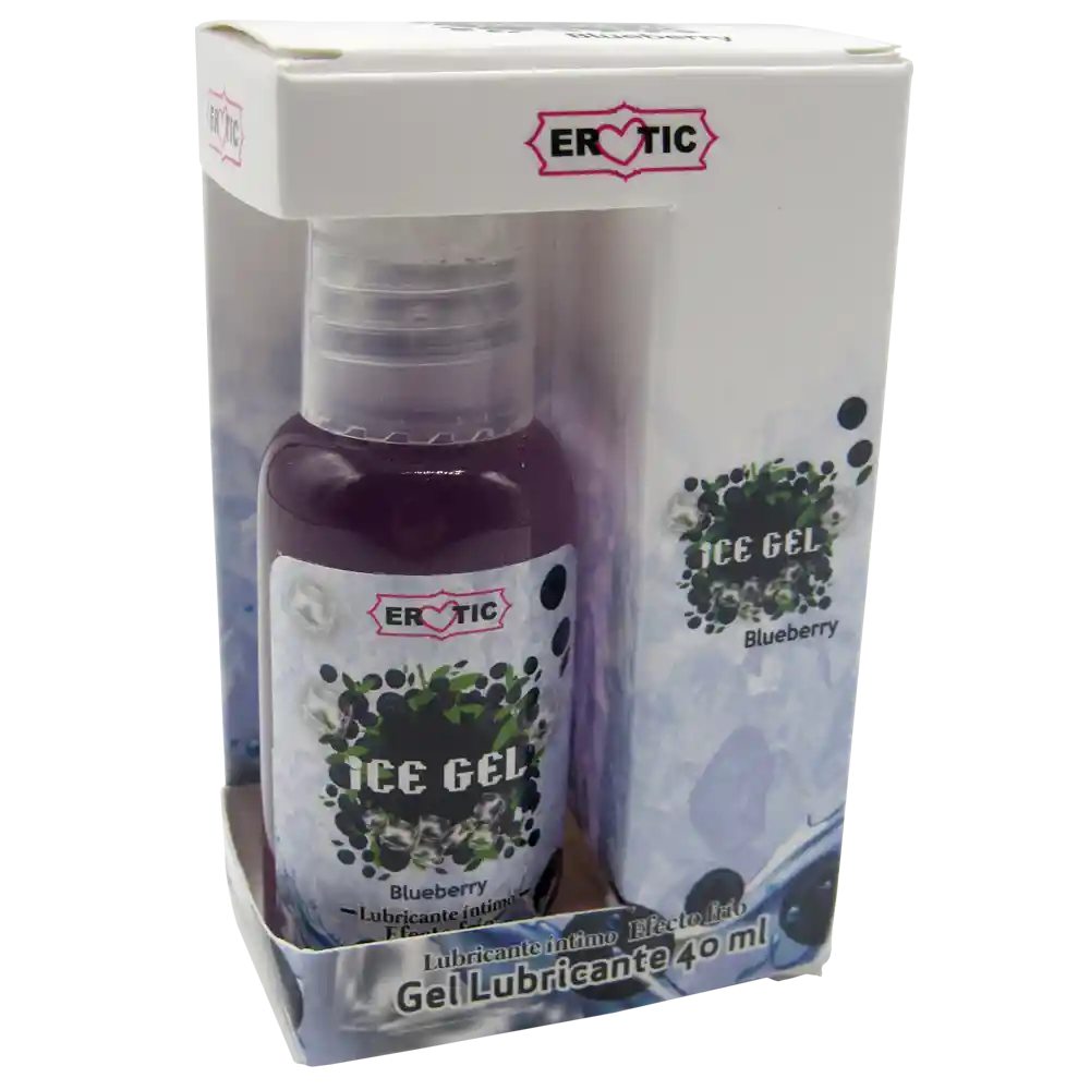 Lubricante Ice Gel Blueberry (40ml)