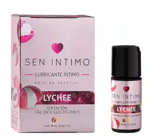 Lubricante Íntimo Lychee Sensación Caliente Electrizante X 30 Ml By Sen Íntimo