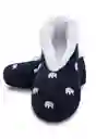 Pantuflas Azul Elefantes 38-39