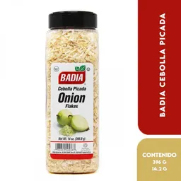 Badia Cebolla Picada – Onion Flakes Gluten Free 396.9 G (14 Oz.)