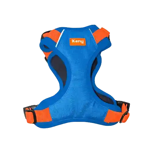 Arnes Kanu Walker Naranja/azul Para Perro M