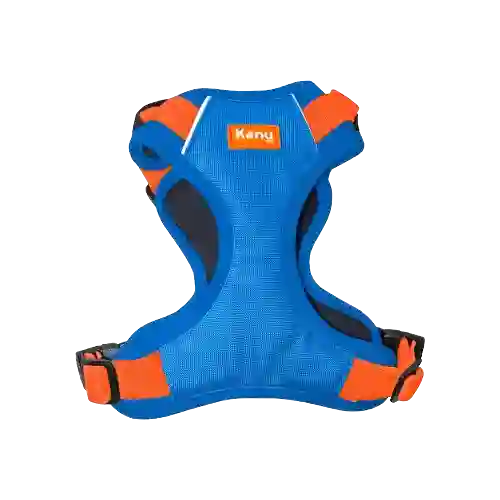 Arnes Kanu Walker Naranja/azul Para Perro L