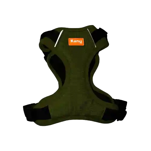 Arnes Kanu Walker Verde Militar Para Perro Xs