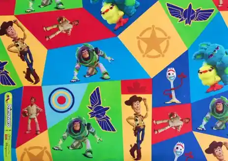 Papel De Regalo Niño Toy Story 48 X 68 Cm. X 2 Unidades