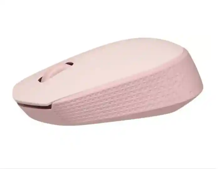 Logitech M170, Mouse Inalámbrico Cómodo Y Portátil, Rosado Color Rosa